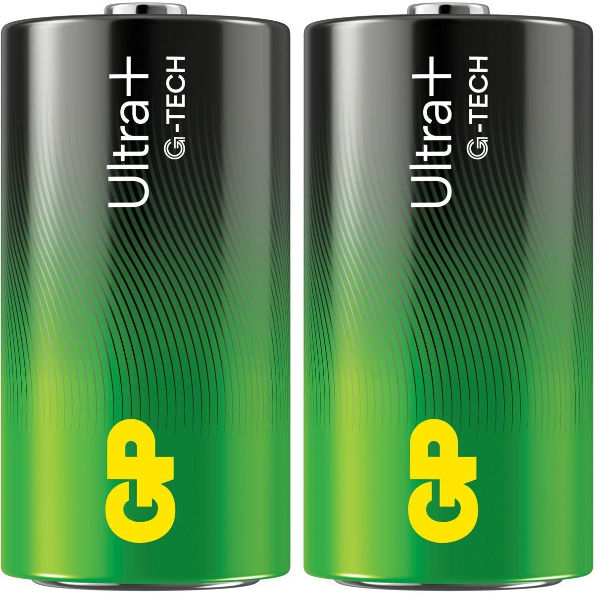 GP BATTERIES Pile ULTRA PLUS 2 Piles C LR14