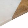 Voir la diapositive 3 : SECRET DE GOURMET Planche à Découper en Marbre  Geom  30cm Blanc