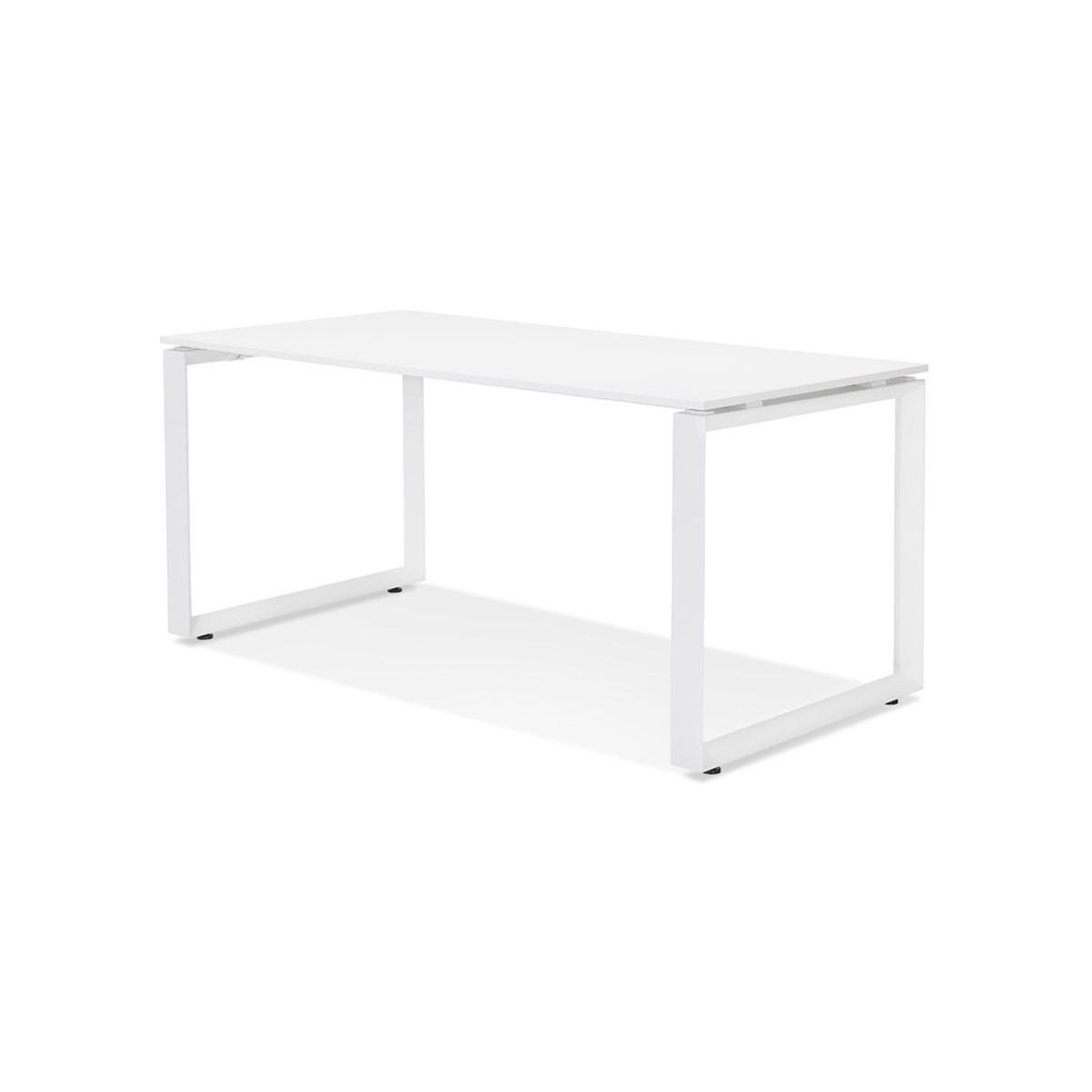 Voir la diapositive 4 : Paris Prix Bureau design  abigano  160cm blanc