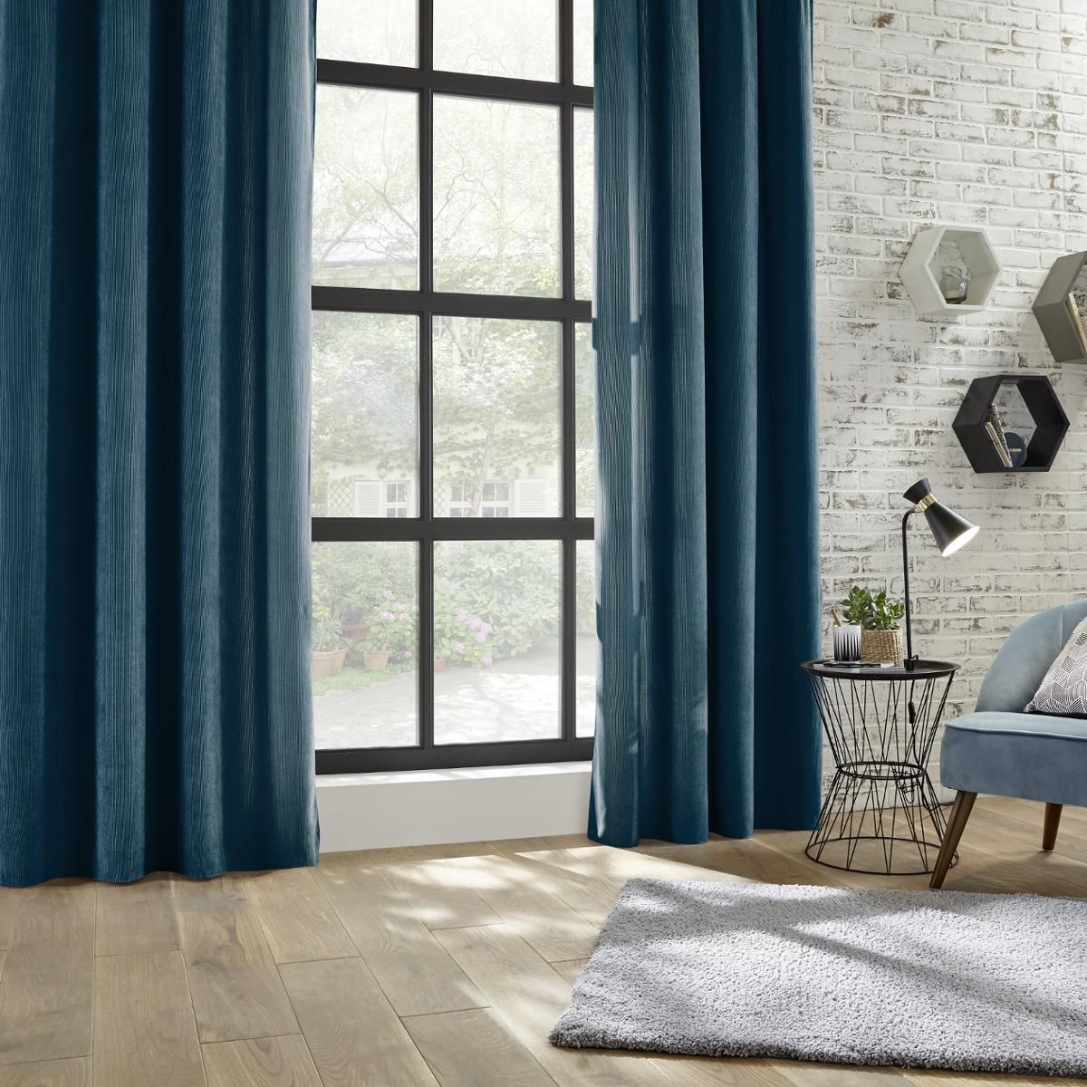 ATMOSPHERA Rideau tamisant à oeillets COTELE