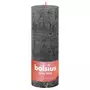 BOLSIUS Bolsius Bougies pilier rustiques Shine 4 pcs 190x68 mm Gris orageux