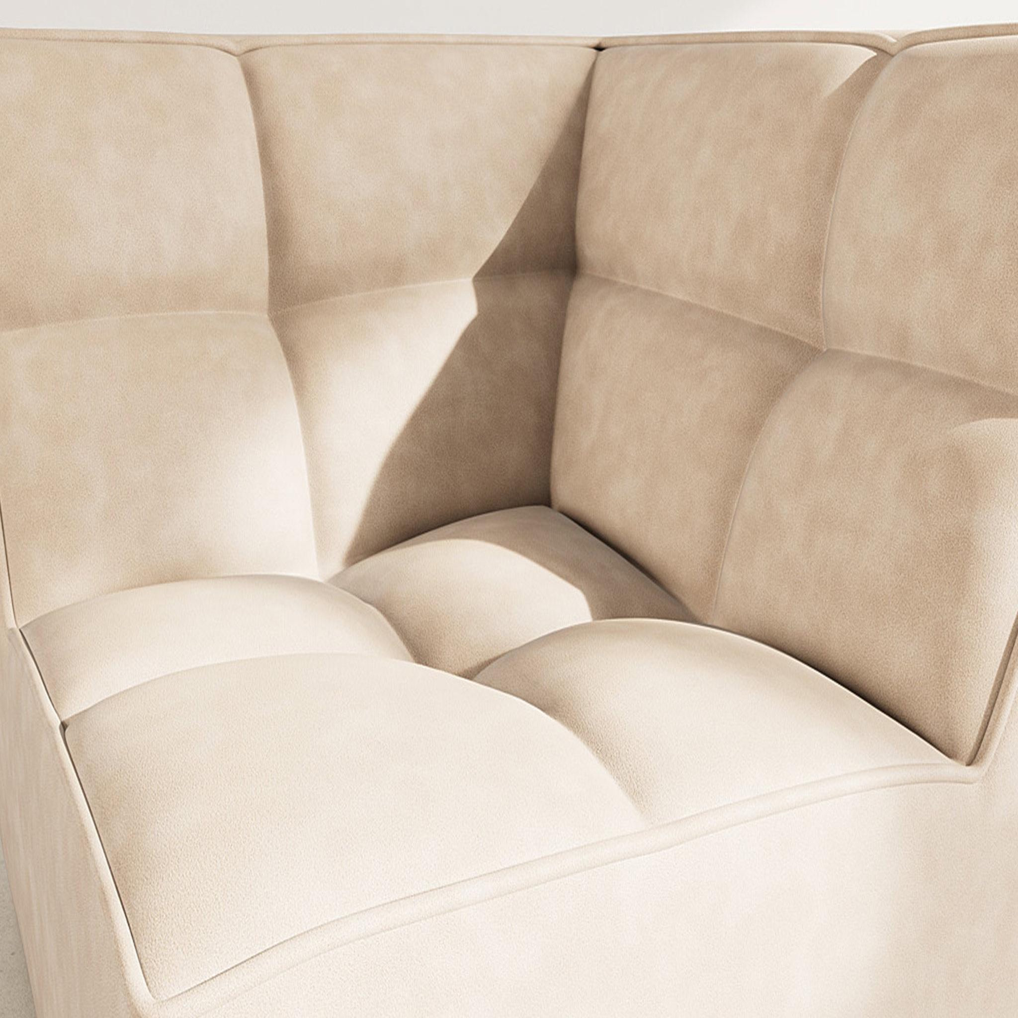 Voir la diapositive 4 : BEST MOBILIER Alya - module d'angle en simili