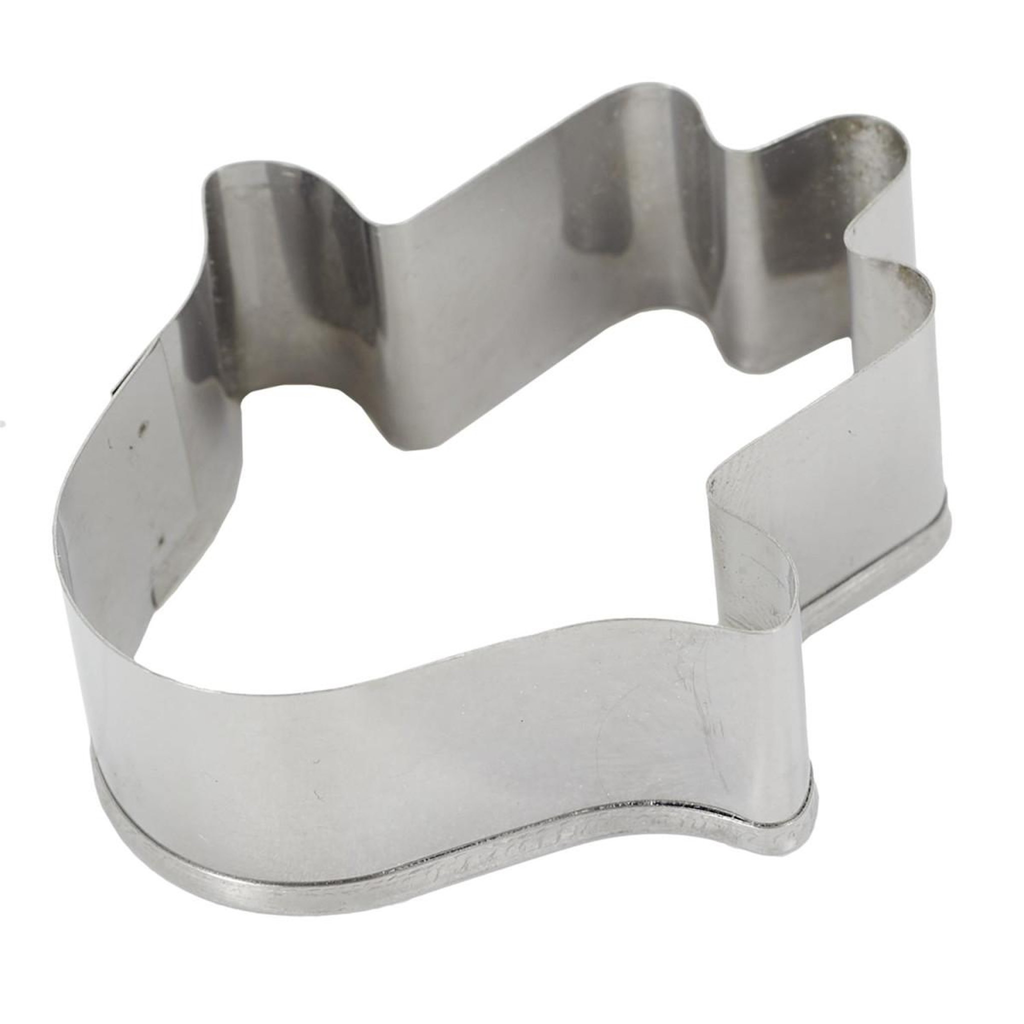 Voir la diapositive 2 : Lily Cook Lot de 4 emporte-pièces  jamaal  7cm argent