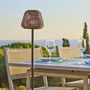 Voir la diapositive 6 : Lumisky Lampadaire nomade MIDY Beige Poly rotin