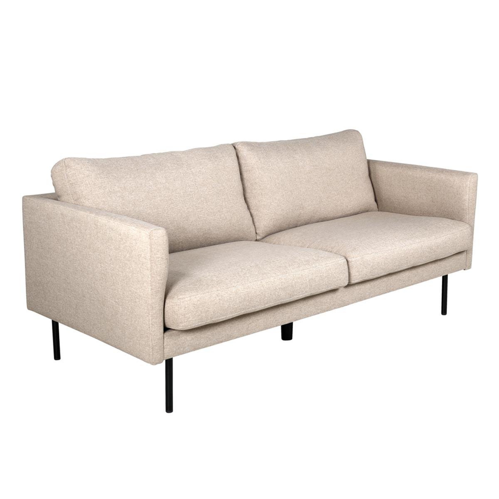 Paris Prix Canapé 2 places en tissu  zoom  180cm marron