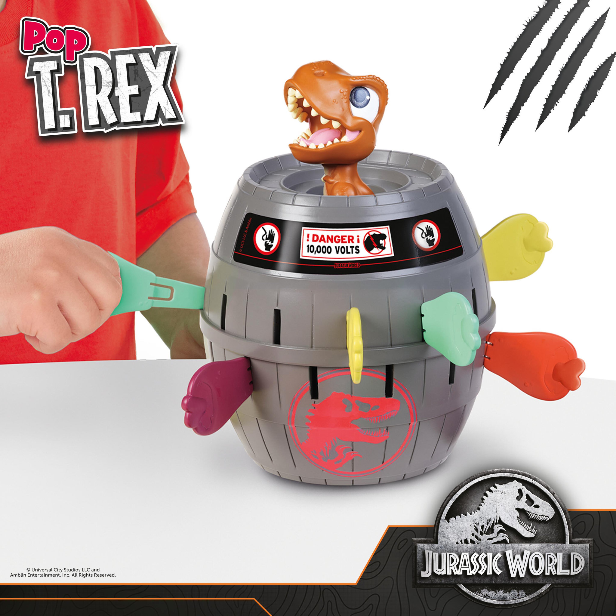 Voir la diapositive 3 : TOMY Jeu Pop T-Rex - Jurassic World