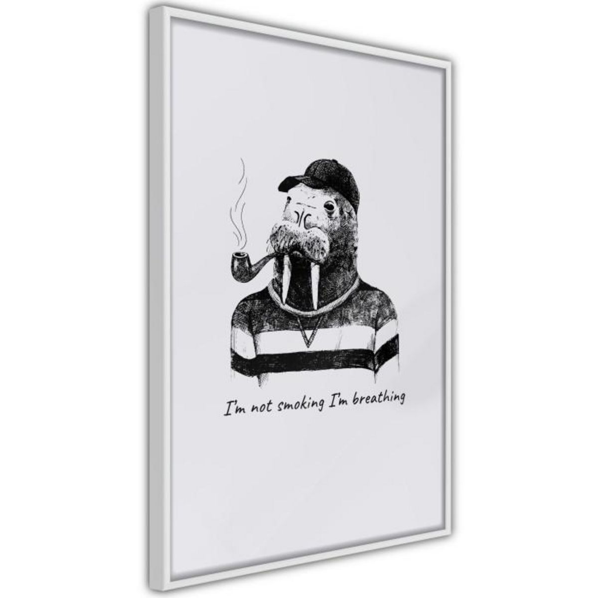 Paris Prix Affiche Murale Encadrée  Captain Walrus