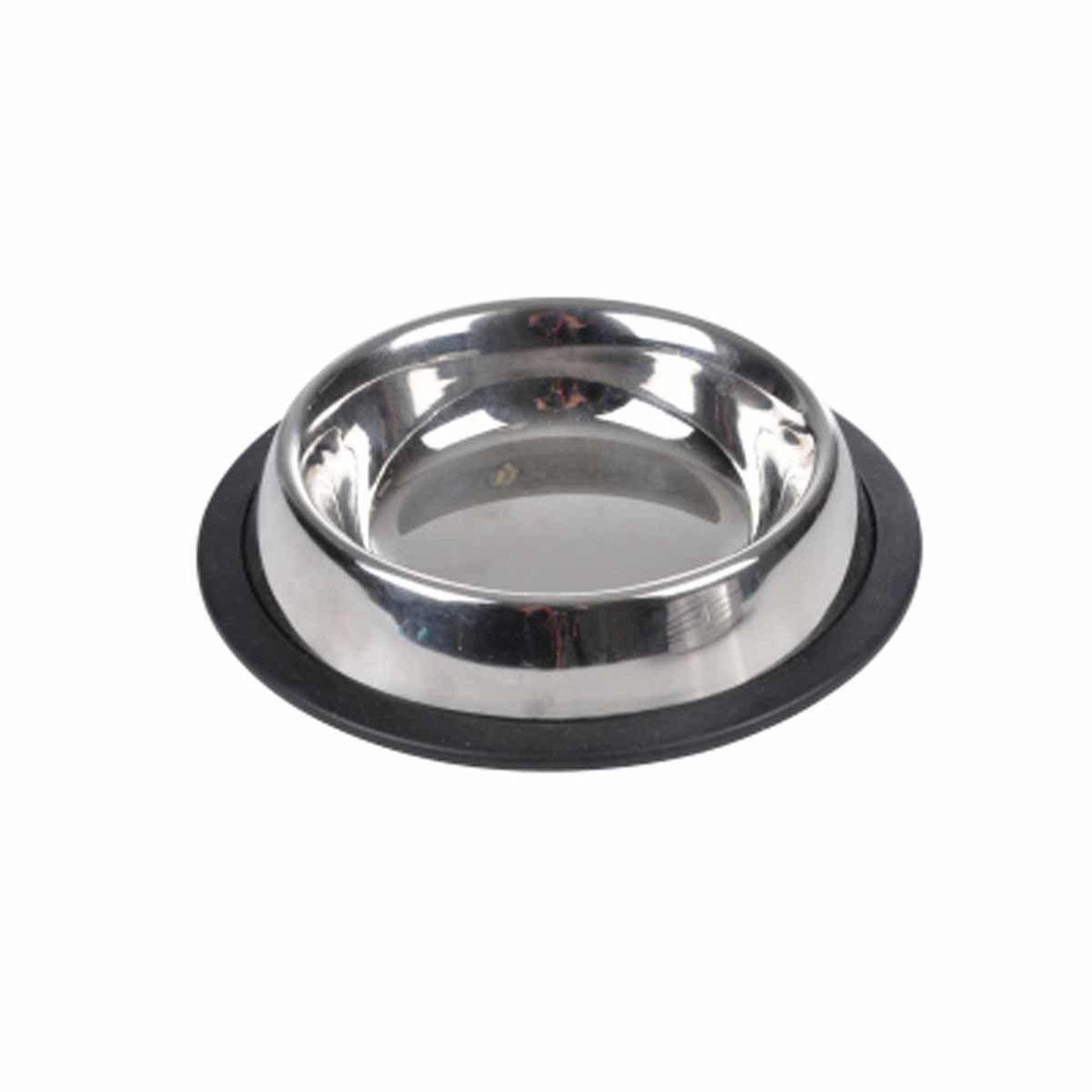 Voir la diapositive 2 : HOMEA Gamelle pour chien & chat  antidérapante  24cm argent