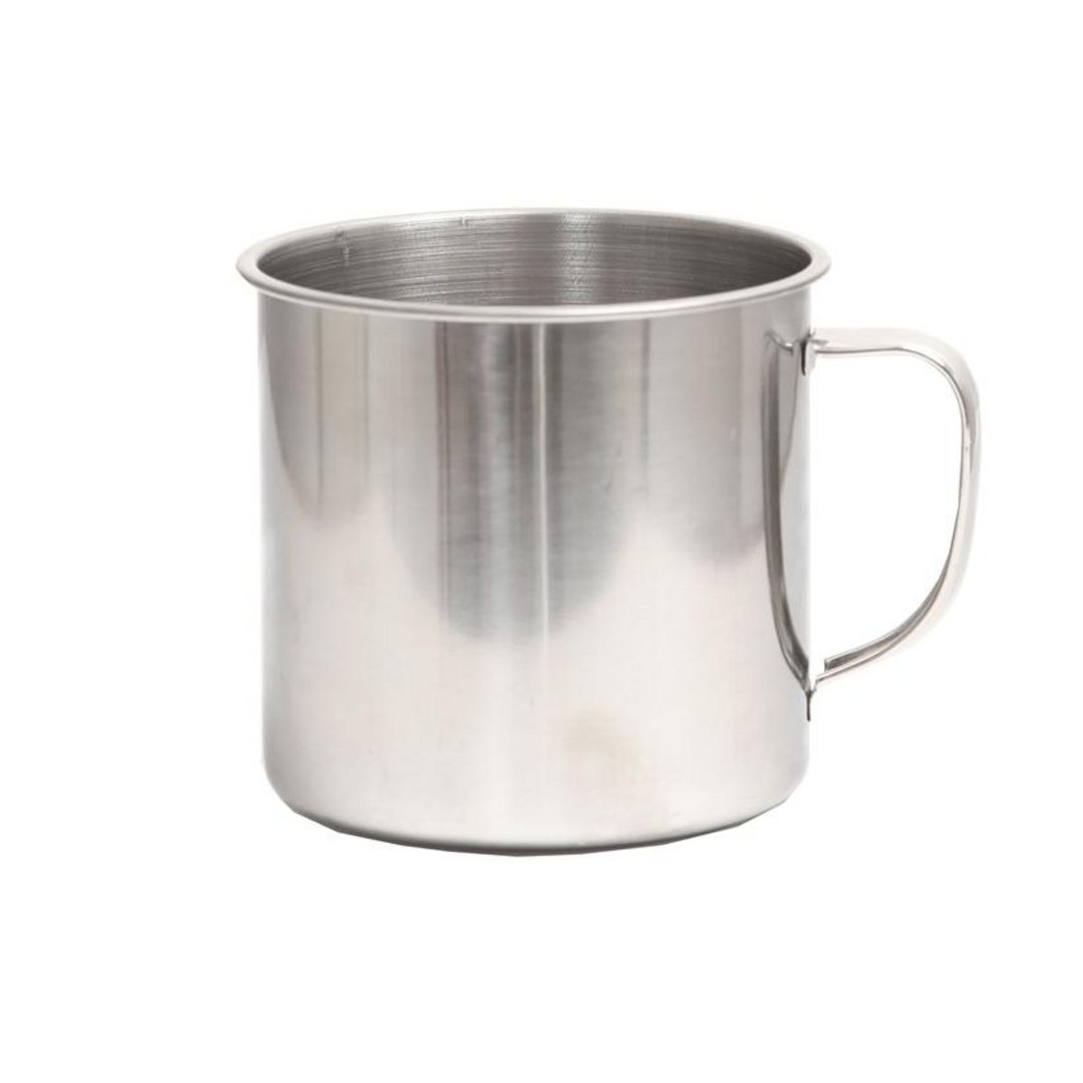 Le marquier Mug circulaire en inox 0,5 l - Ø 9 cm