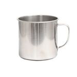 Le marquier Mug circulaire en inox 0,5 l - Ø 9 cm