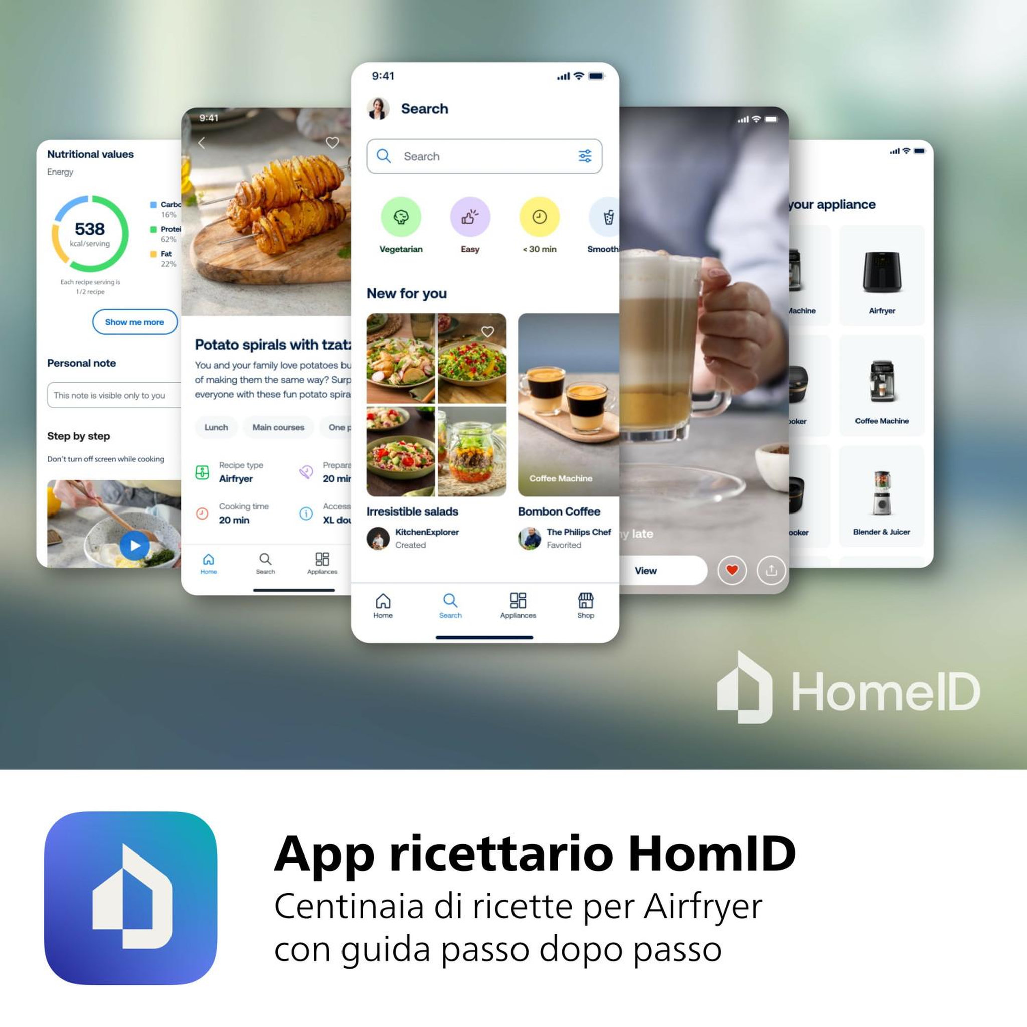 Voir la diapositive 3 : Philips Friteuse à air philips série 5000 7,2 l 16 en 1 avec application de recettes hd9285.00 argent blanc