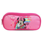 Bagtrotter BAGTROTTER Trousse scolaire 2 compartiments Disney Minnie Rose Arc en ciel