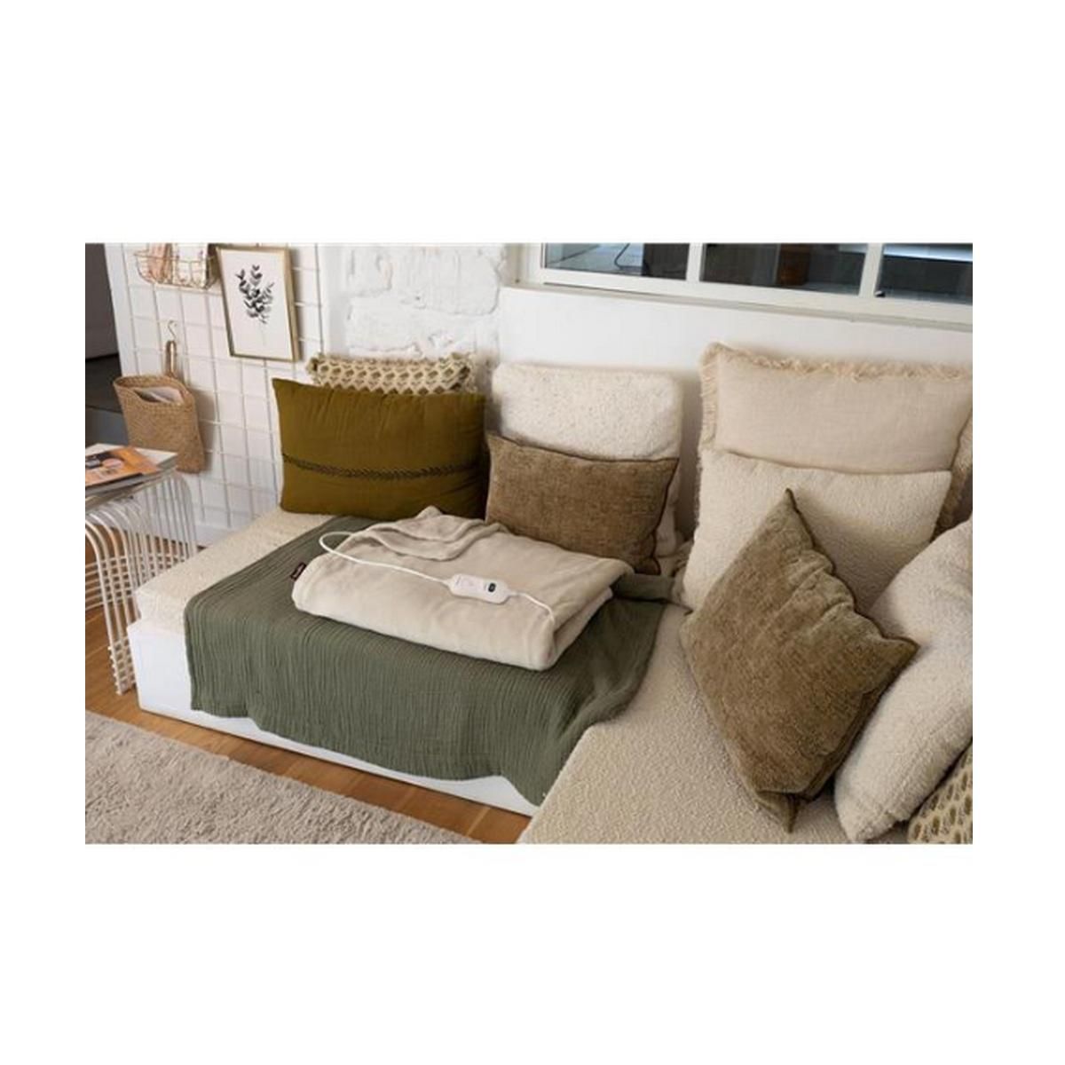 Terraillon Couverture chauffante 1 place 160 x 120cm 120w - COZY