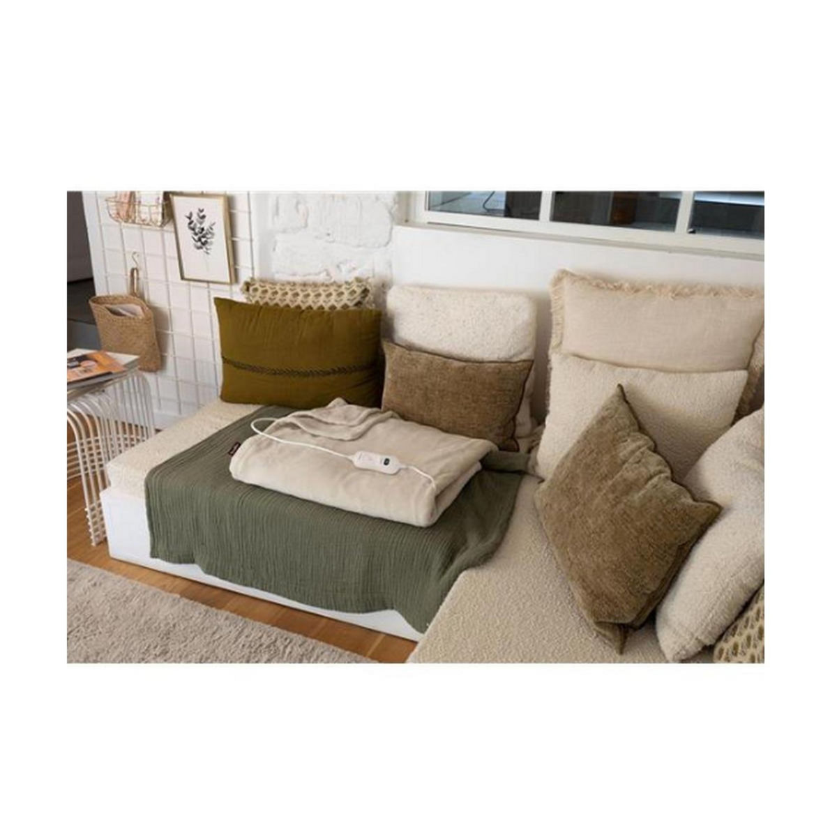 Terraillon Couverture chauffante 1 place 160 x 120cm 120w - COZY