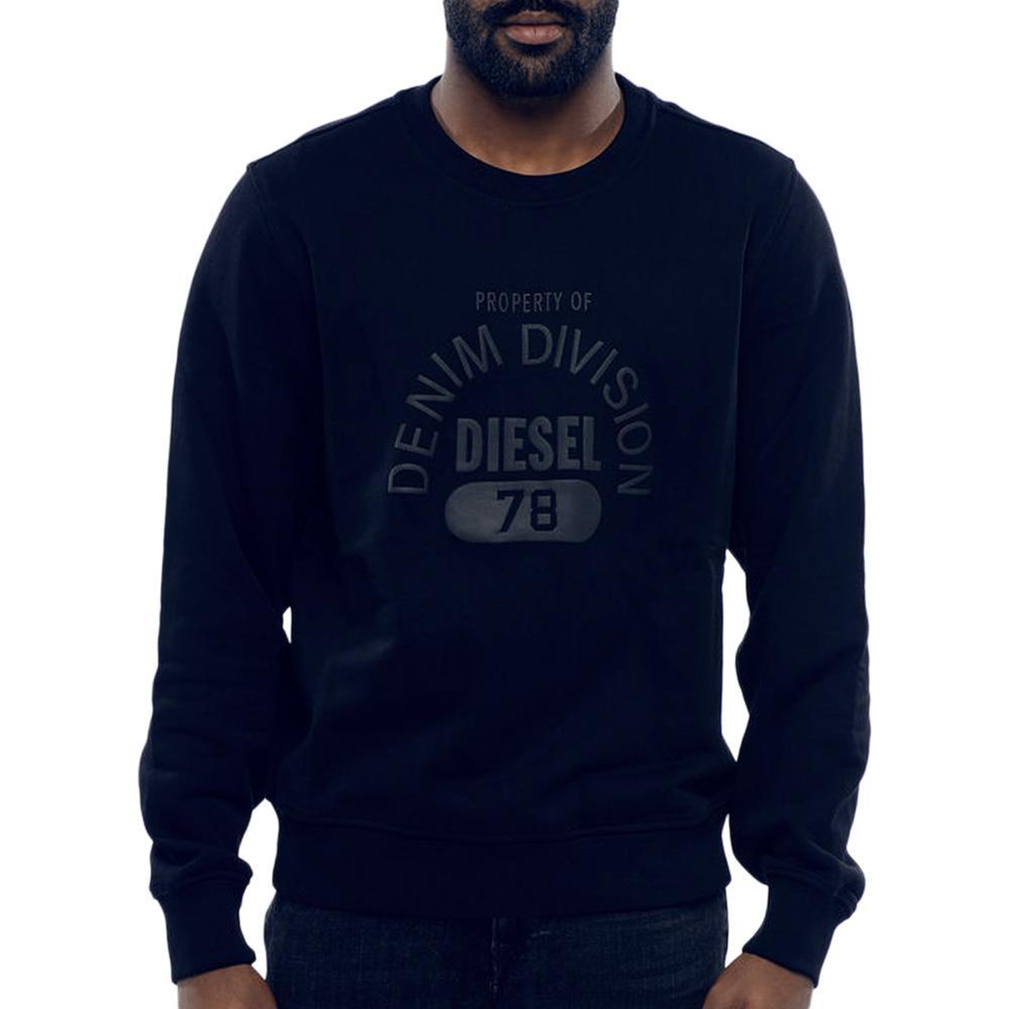 DIESEL Sweat Marine Homme Diesel Felpa9XX. Coloris disponibles : Bleu