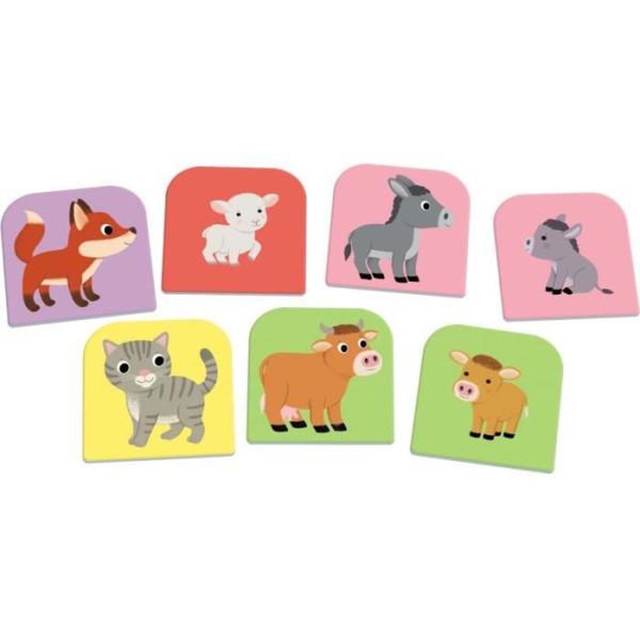 Voir la diapositive 3 : Nathan Mon p'tit quiz animaux - jeu éducatif - nathan - des 3 ans