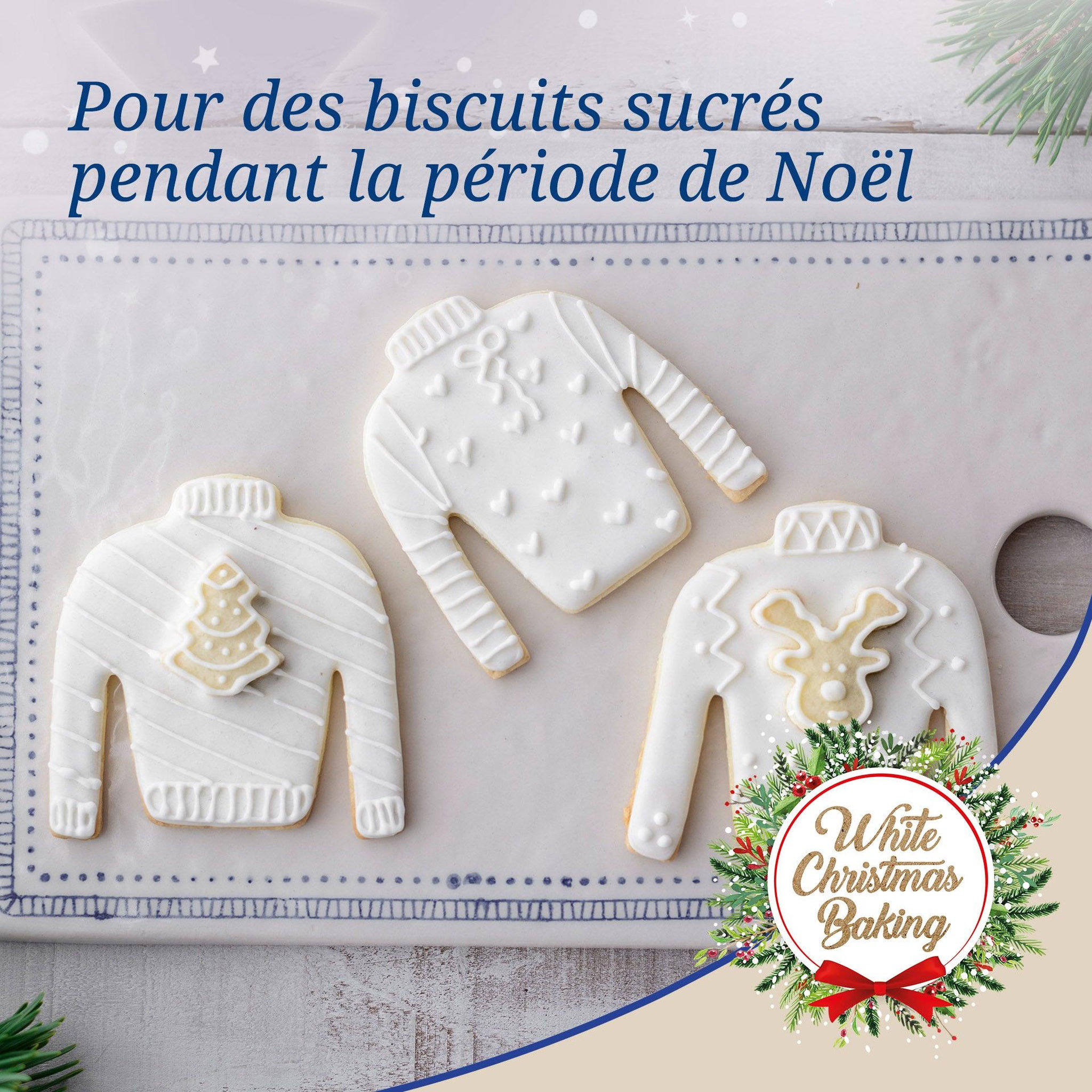 Voir la diapositive 4 : DR.OETKER Ensemble de 3 emporte-pièces  Pull de Noël  Dr.Oetker Baker Edition