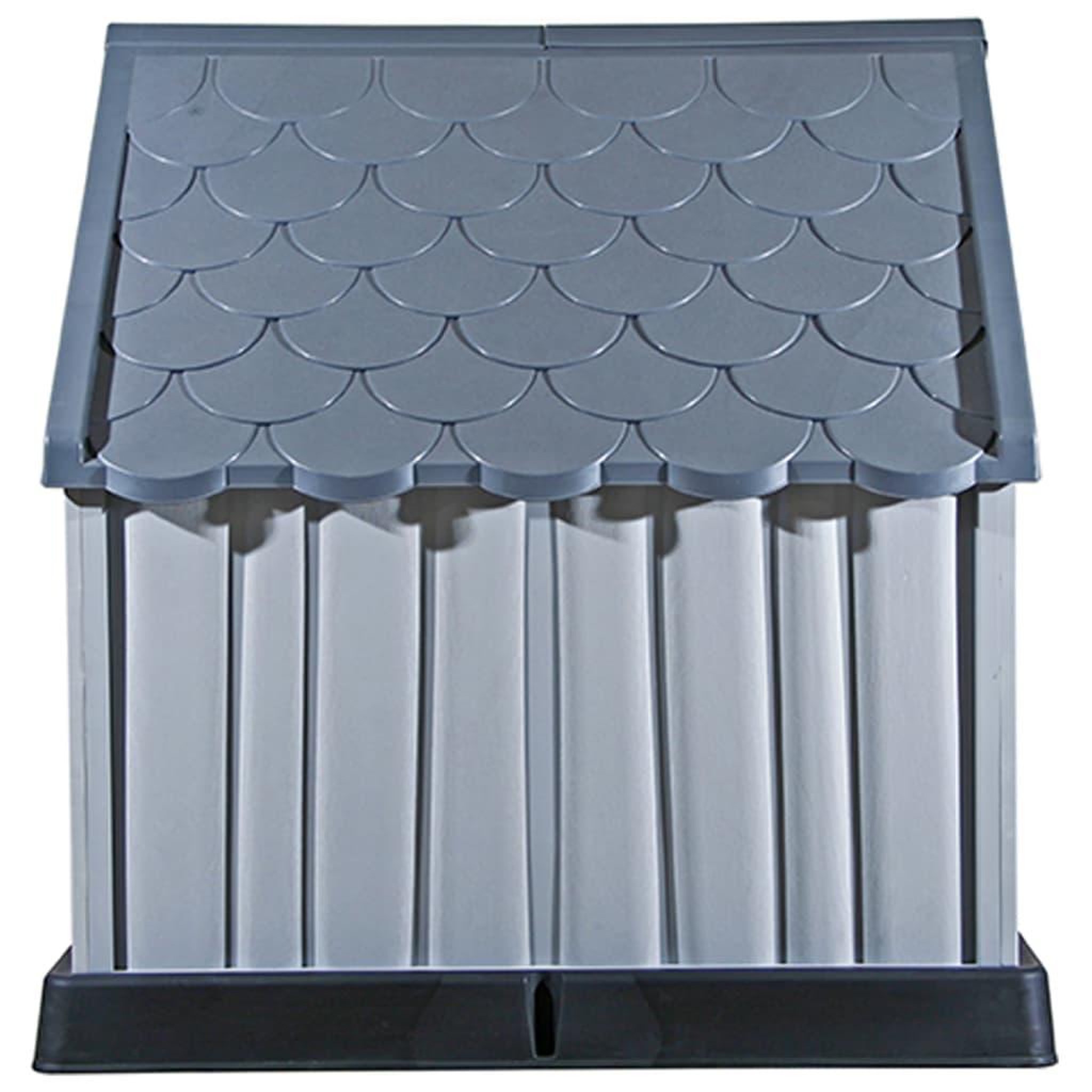 Voir la diapositive 5 : VIDAXL Niche pour chiens Gris 92x87x91 cm Plastique