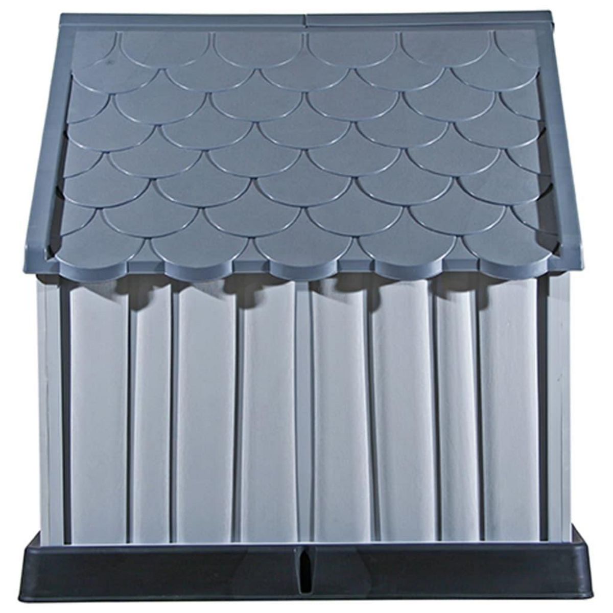 VIDAXL Niche pour chiens Gris 92x87x91 cm Plastique