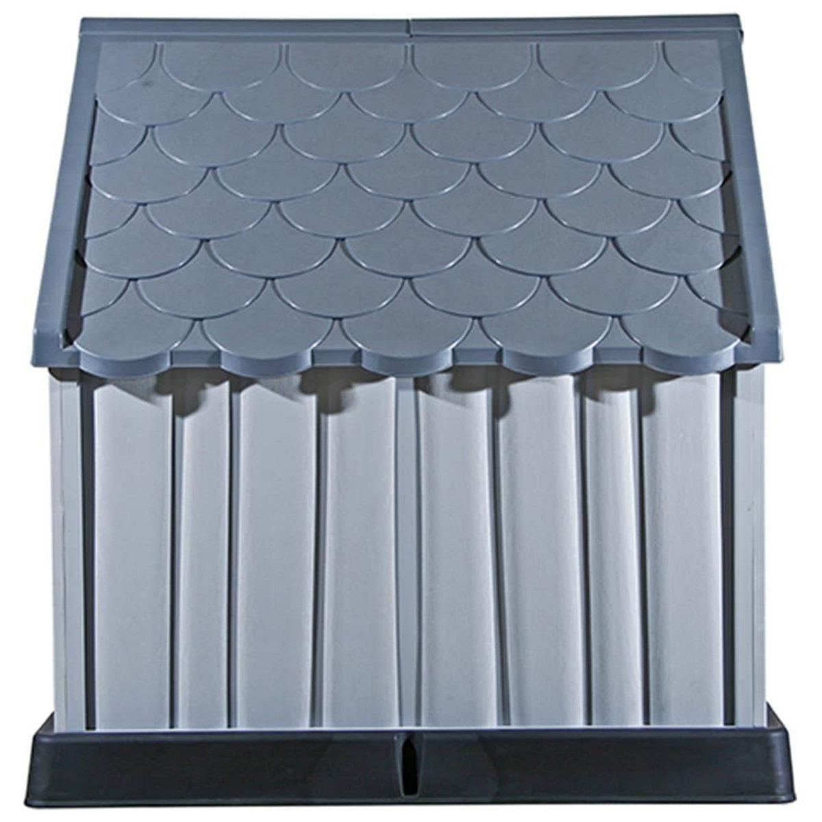 VIDAXL Niche pour chiens Gris 92x87x91 cm Plastique