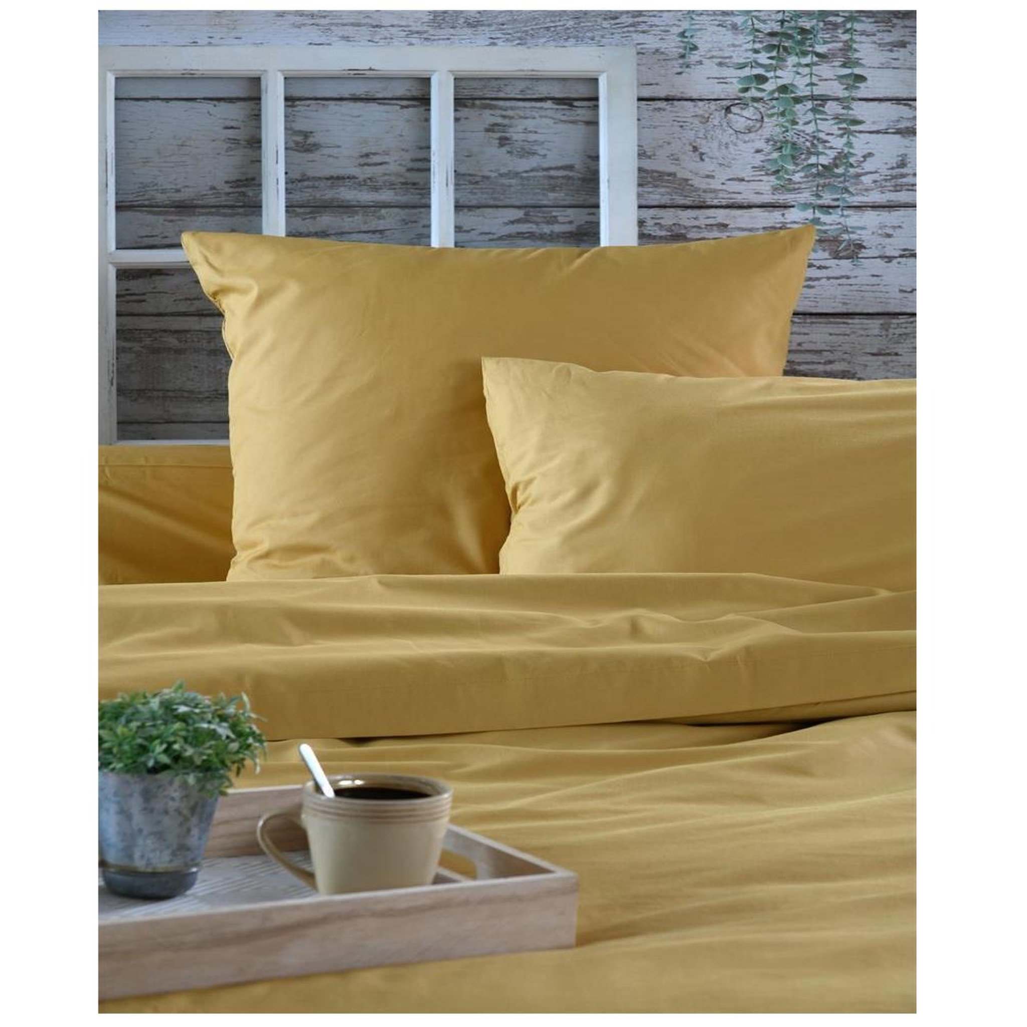 Voir la diapositive 2 : Eden 1 taie de traversin percale de coton uni elysee