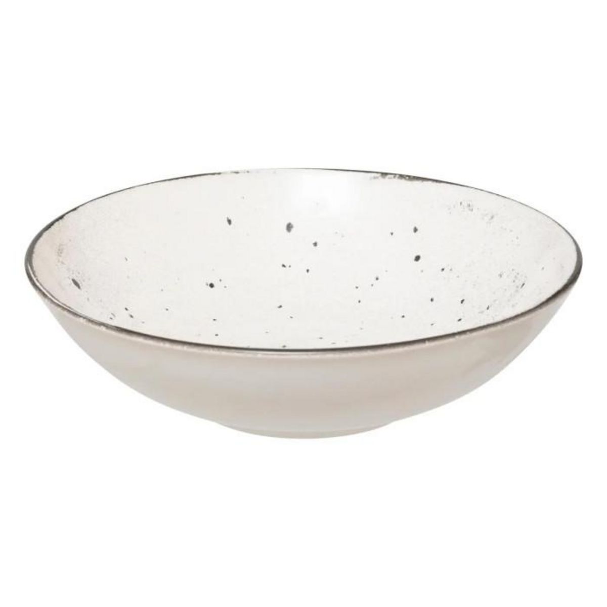 SECRET DE GOURMET Lot de 6 Assiettes Creuses  Joe  20cm Beige