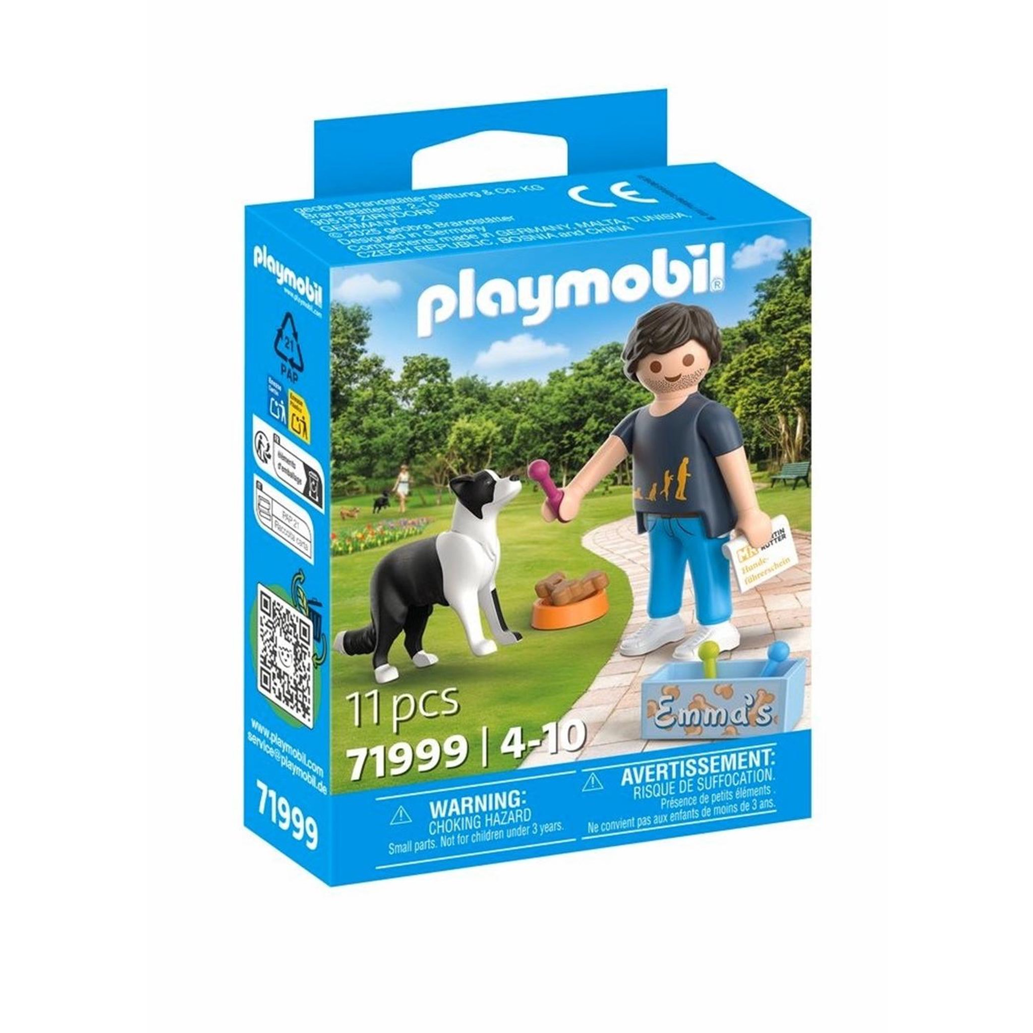 PLAYMOBIL Le dresseur de chiens Martin Rütter