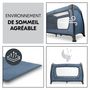 Voir la diapositive 8 : HAUCK Lit parapluie Play N Relax Center