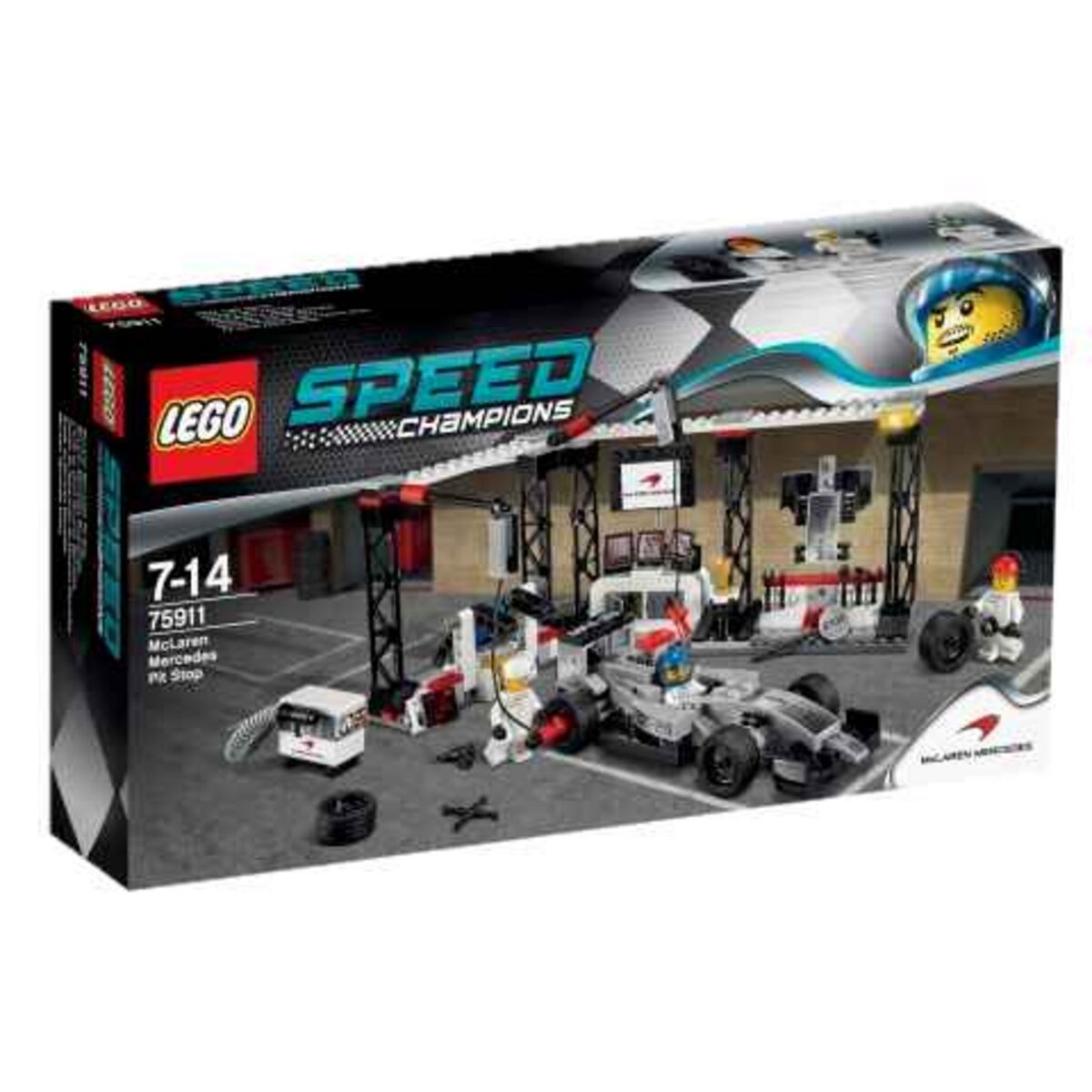 LEGO Speed Champions 75911 - L'arrêt au stand McLauren Mercedes