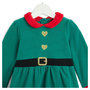 Voir la diapositive 2 : INEXTENSO Ensemble de noël robe + legging bébé fille