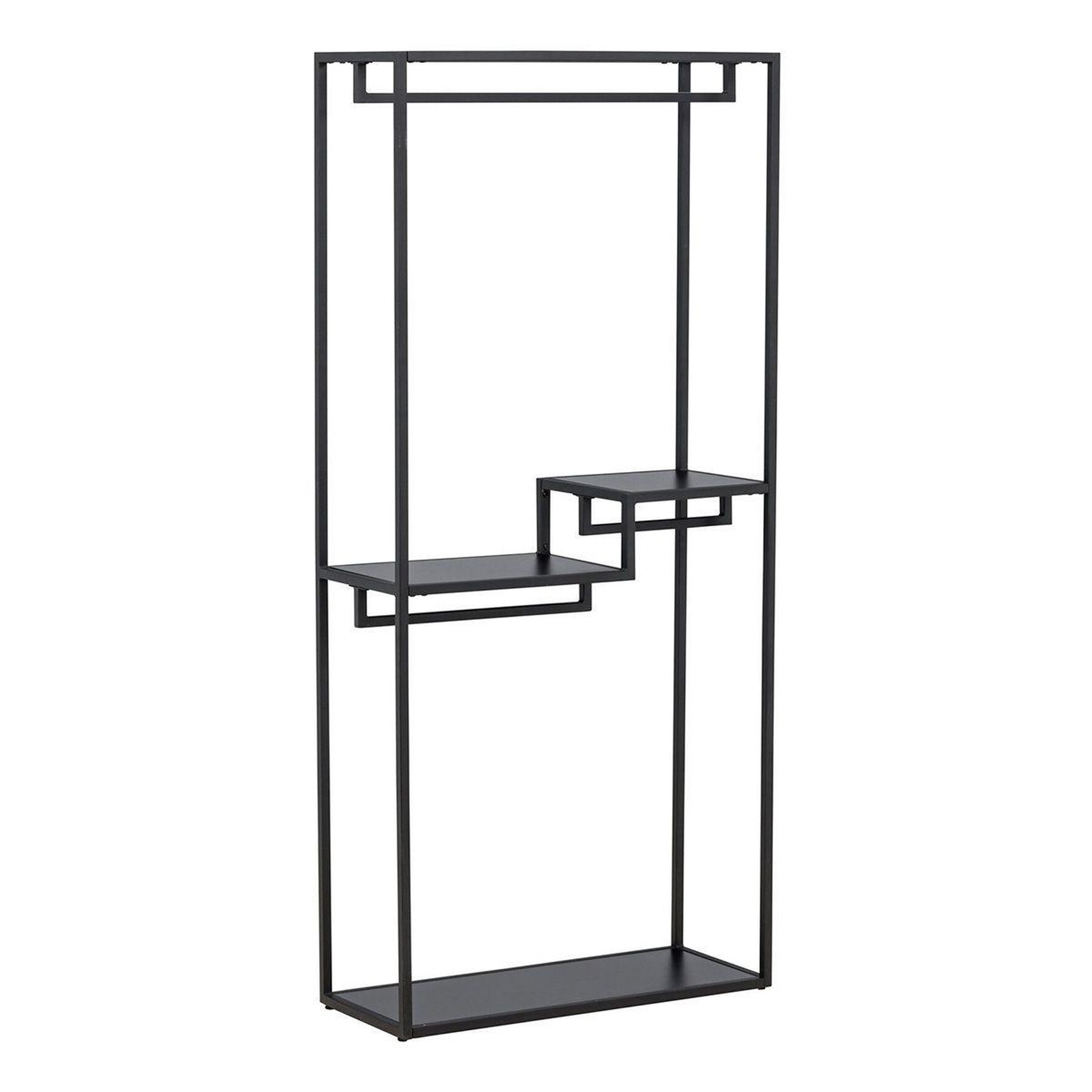 Paris Prix Portant à vêtements en métal  staal  188cm noir