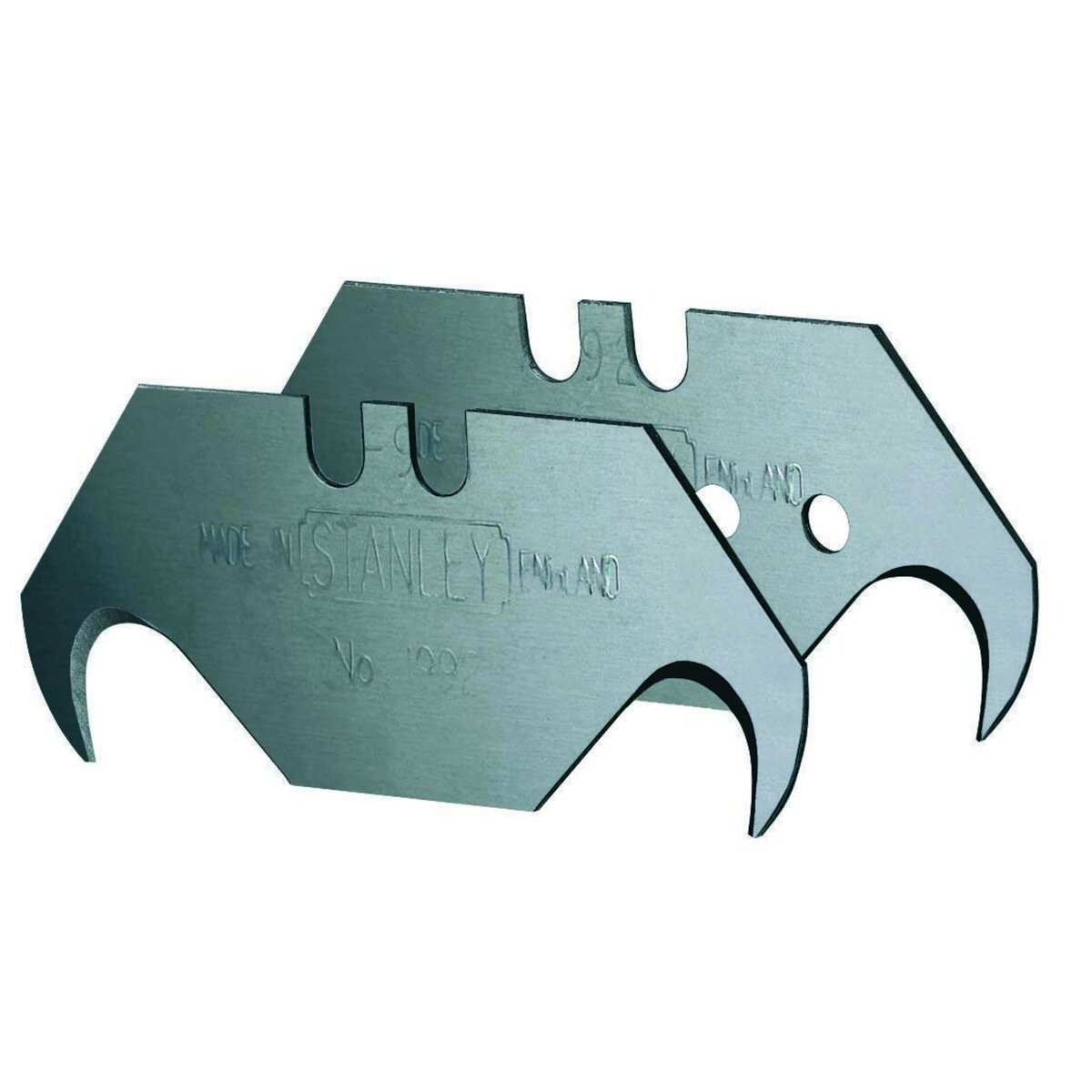 Stanley Lot de 5 lames à crochets non perforées 50 mm