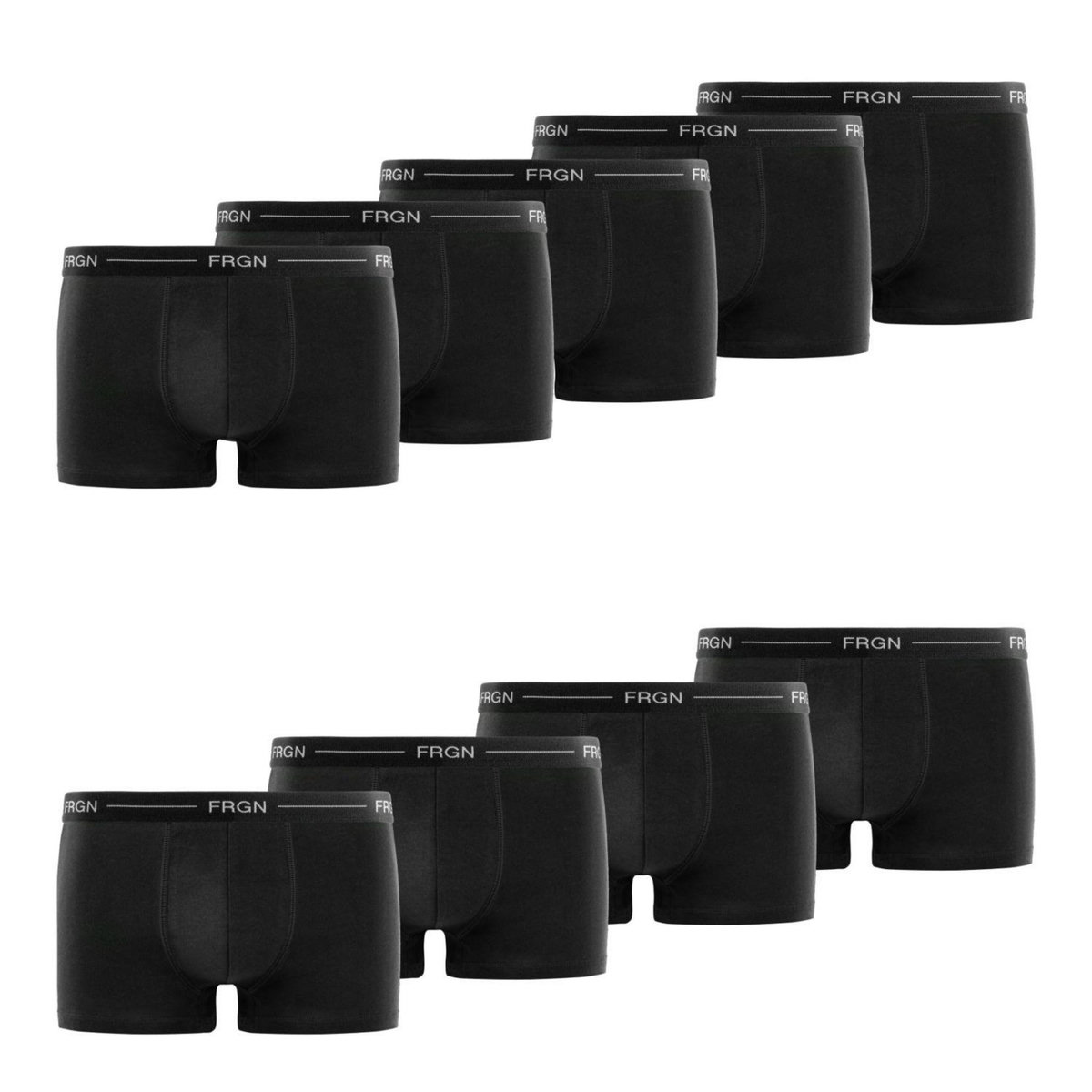 FREEGUN Lot de 9 boxers homme en coton FRGN Class