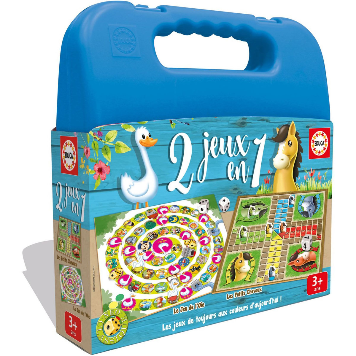 EDUCA Malette 2 jeux en 1