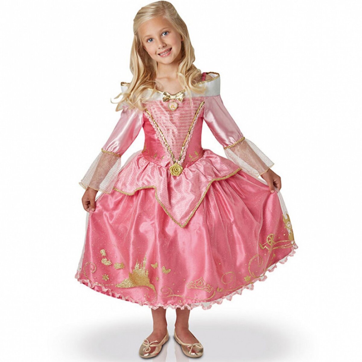 Rubie's Déguisement Anna La Reine des Neiges 2 - Frozen 2 - Fille - 5/6 ans  (110 à 116 cm) pas cher 