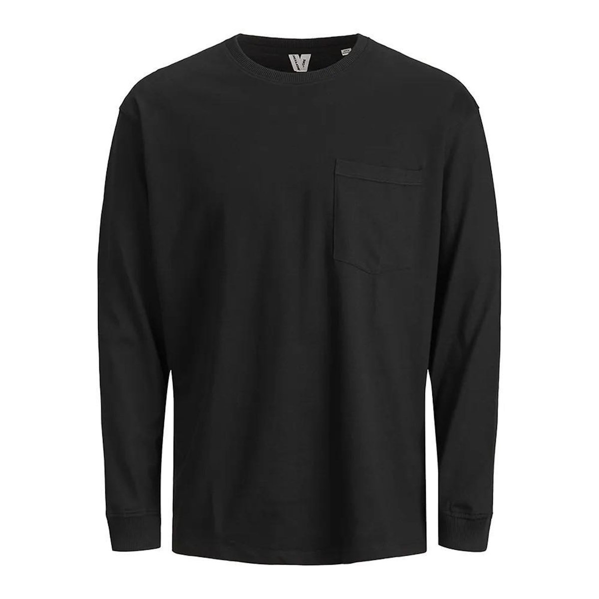 Jack & Jones T-shirt Manches Longues Noir Homme Jack & Jones Tanby