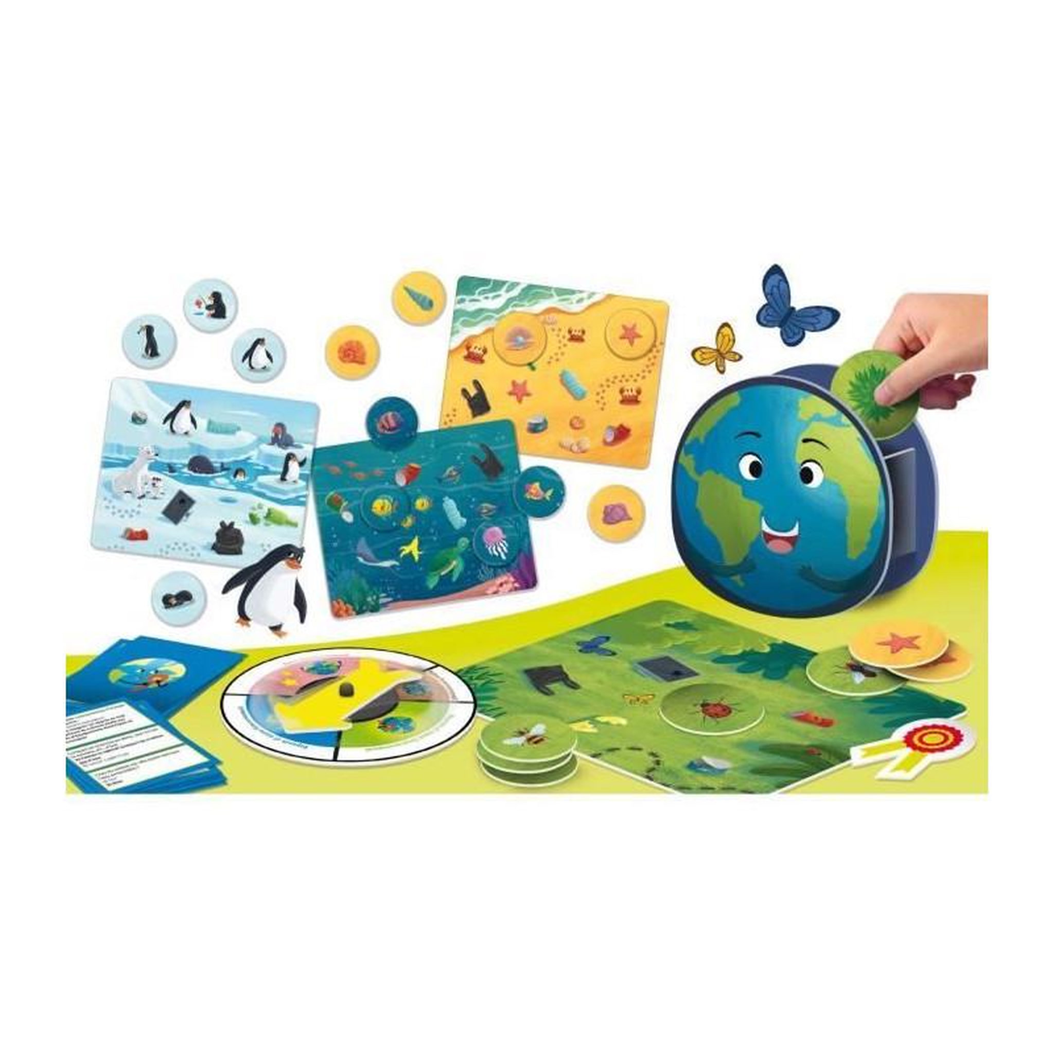 Voir la diapositive 4 : LISCIANI GIOCHI Jeu de société Lisciani-Giochi Ensemble pour la Planète coloré