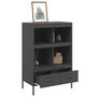 Voir la diapositive 5 : VIDAXL Buffet haut noir 68x39x101,5 cm acier