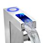 Voir la diapositive 4 : SCHUTTE SCHÜTTE Mitigeur de lavabo a LED avec bec verseur ORINOCO chrome