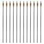 Voir la diapositive 2 : VIDAXL Flèche d arc à poulies standard 12pcs 30 0,8 cm fibre de verre