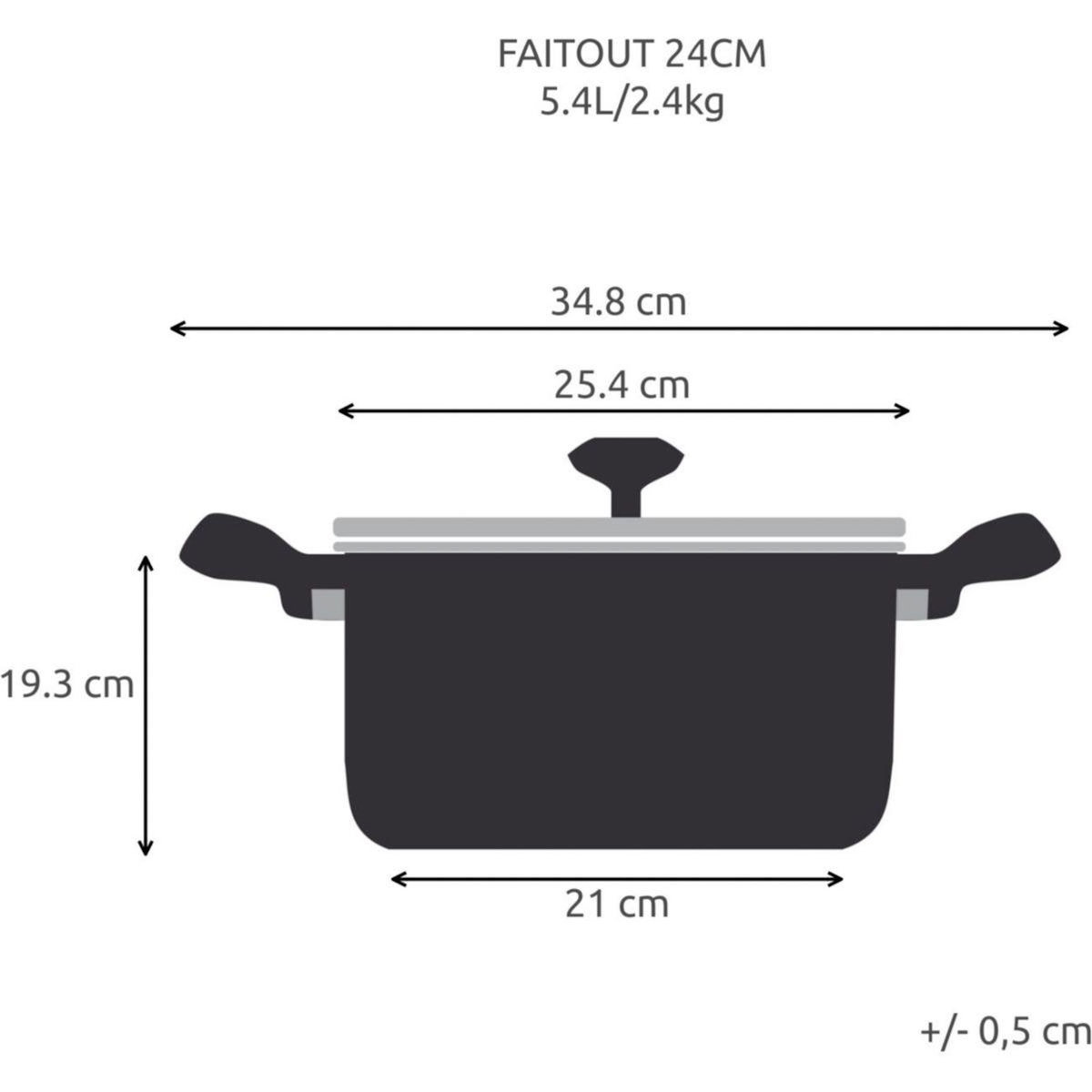 Lagostina Faitout Desideria 24cm
