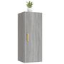 Voir la diapositive 5 : VIDAXL Armoire murale Sonoma gris 34,5x34x90 cm Bois d'ingenierie