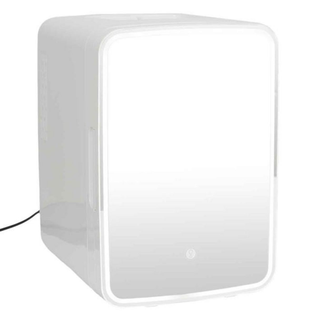 Paris Prix Réfrigérateur & Miroir  Cosmétique  10L Blanc