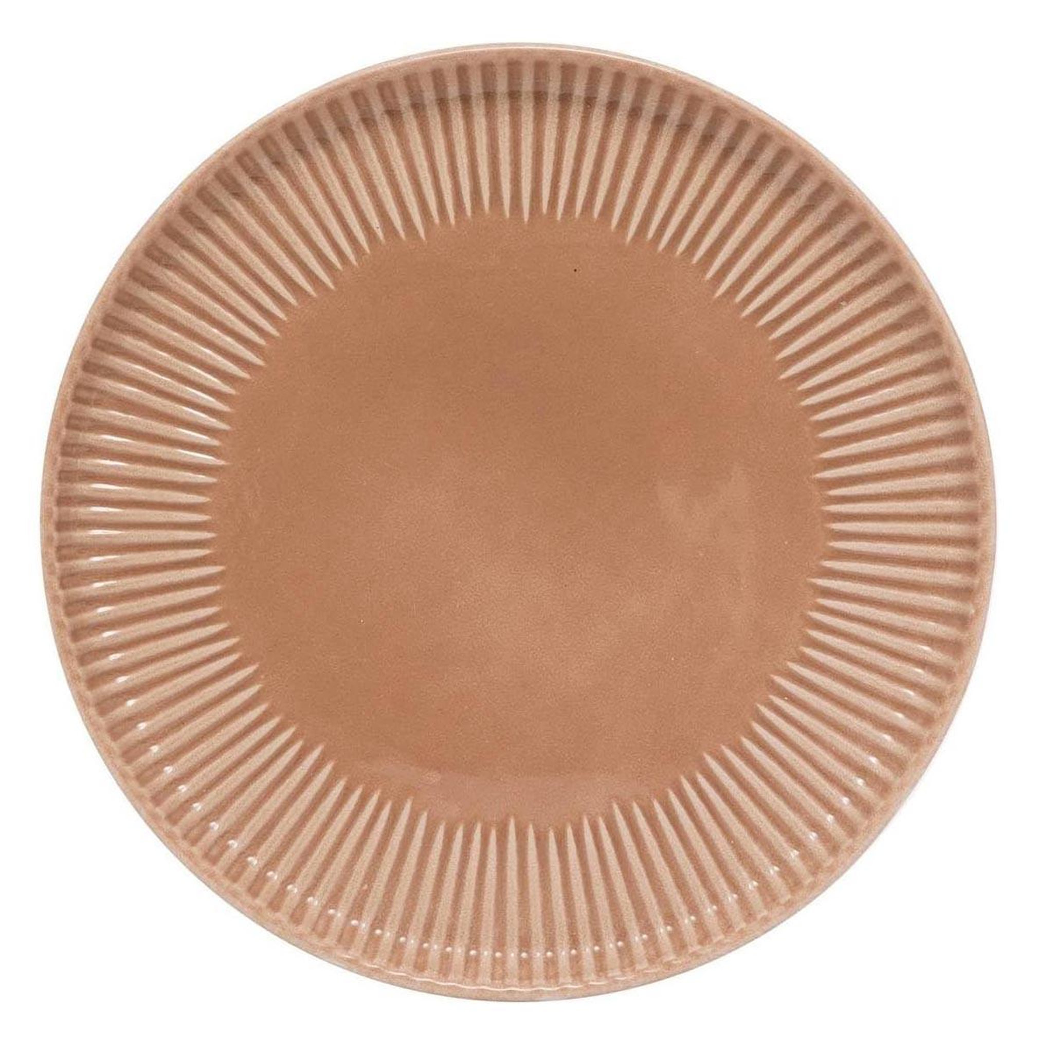 SECRET DE GOURMET Lot de 6 assiettes à dessert  chloe  20cm moka