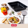 Voir la diapositive 6 : ZENKER Ensemble de 2 Plats rectangulaire XXL 40 x 29 cm en acier émaillé Zenker Spécial Cooking