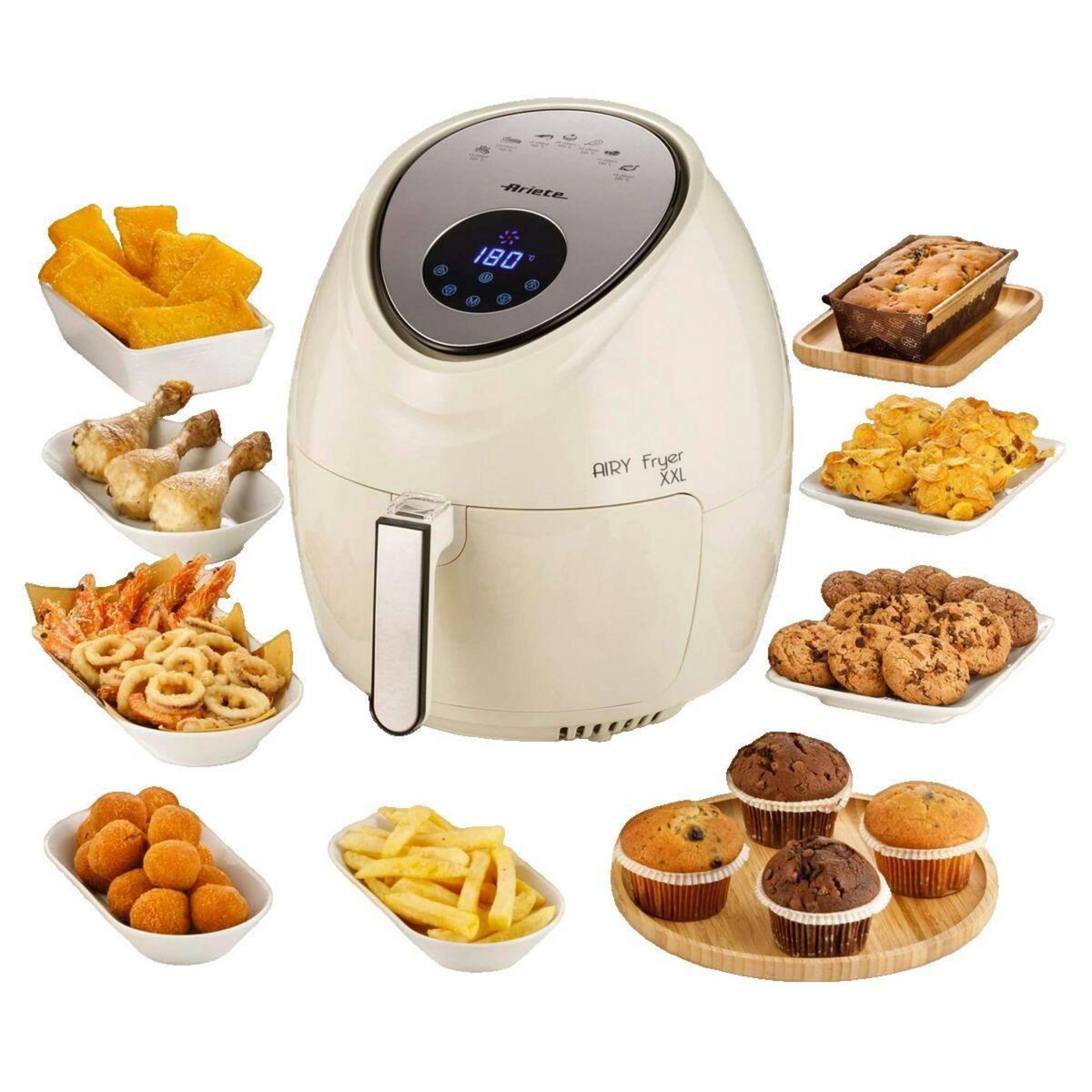 ARIETE Friteuse Ariete 4618/02 beige 5,5 litres