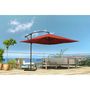 Voir la diapositive 2 : CONCEPT USINE Parasol carré Solenzara terracotta 3x3 mètres SOLENZARA