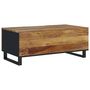 Voir la diapositive 5 : VIDAXL Table basse 100x54x40cm bois de manguier solide et d'ingenierie