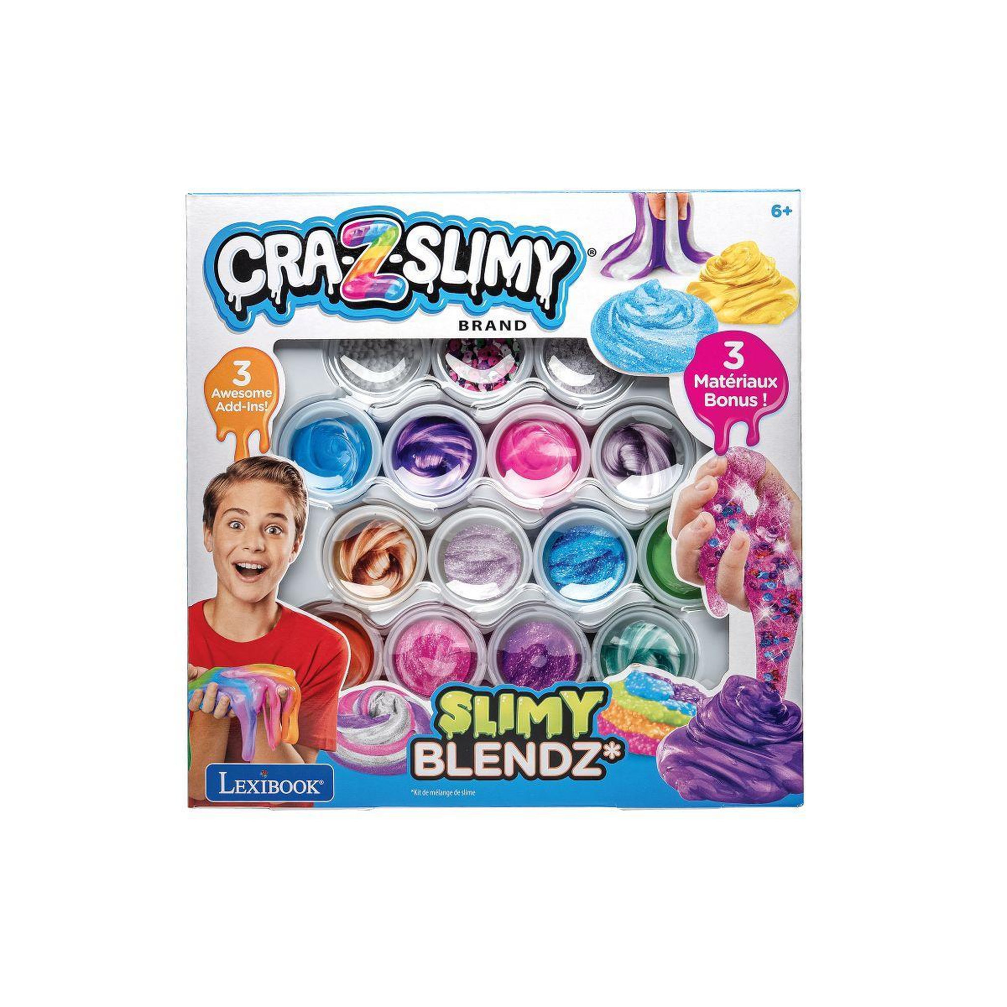Voir la diapositive 4 : Lexibook Kit Mélanges Slimy
