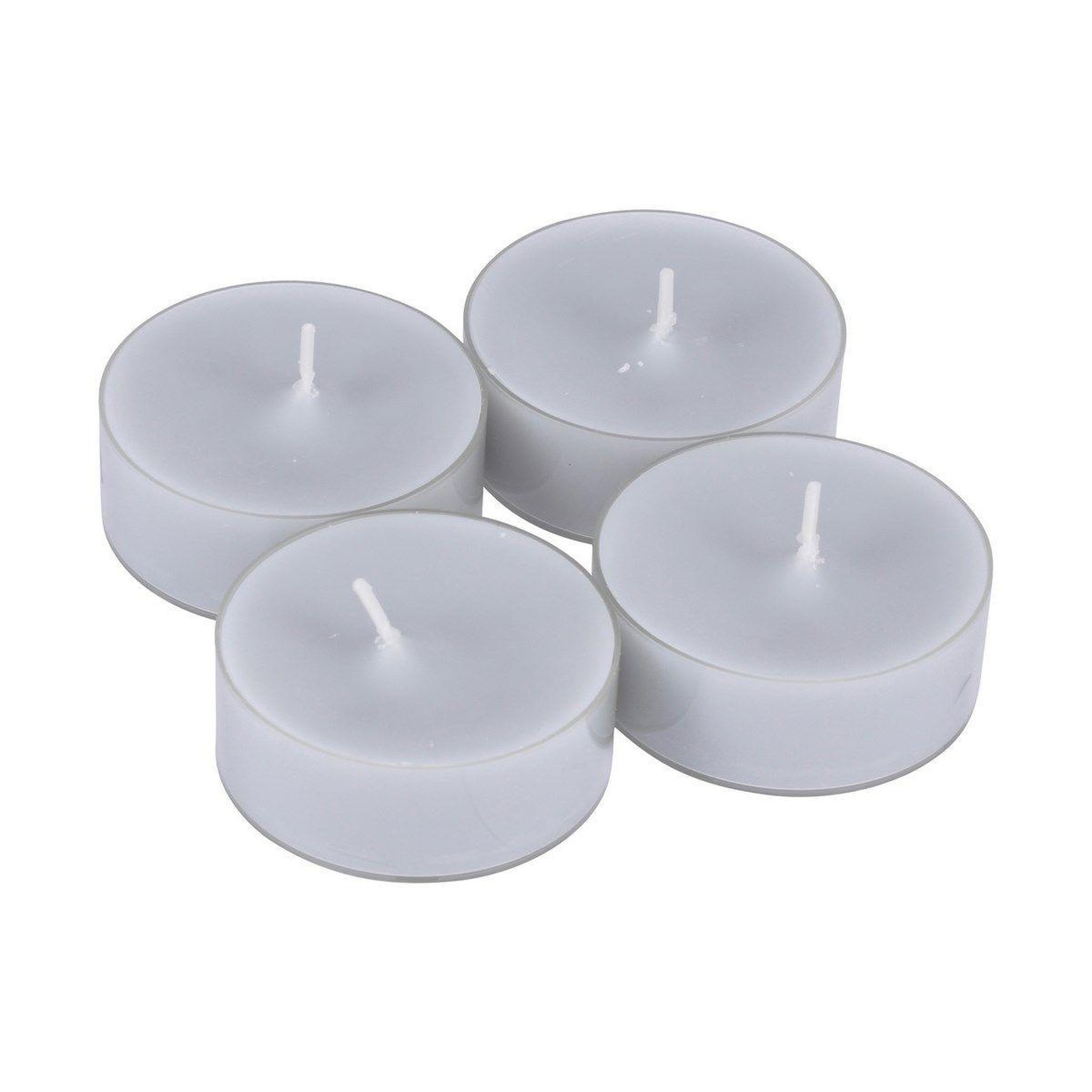 HOMEA Lot de 4 bougies parfumées chauffe-plat  trendie  perle givrée